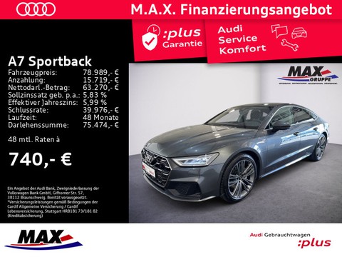 Audi A7 Sportback 50 TDI QUATT S LINE REMOTE