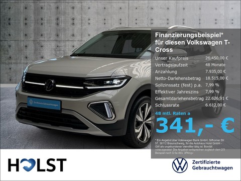 Volkswagen T-Cross 1.0 TSI Style IQ DRIVE RüFaKa