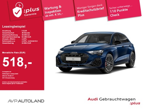 Audi S3 2.0 TFSI quattro Sportback