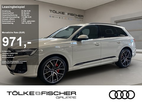 Audi Q7 3.0 TDI quattro 50 S-Line S-line Heck FLA