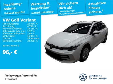Volkswagen Golf Variant 1.5 TSI Golf VIII Life FrontAssist