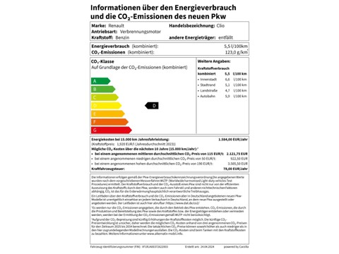 Renault Clio Evolution SCe 6NZJAHRESREIFEN