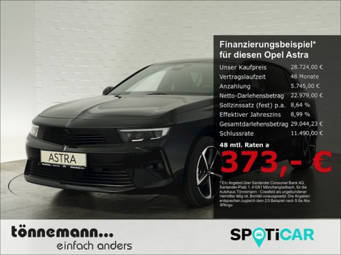 Opel Astra L LIM LICHT ° SITZ