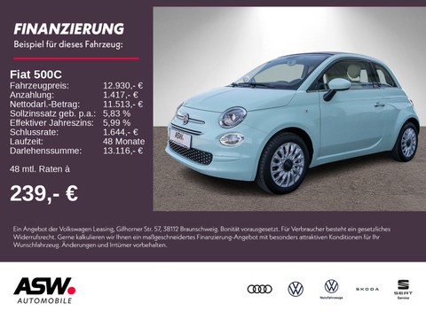 Fiat 500C 0.9 TwinAir Lounge