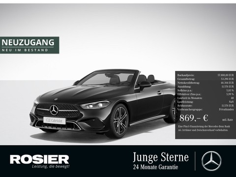 Mercedes-Benz CLE 200 Cabriolet Avantgarde Advanced Plus