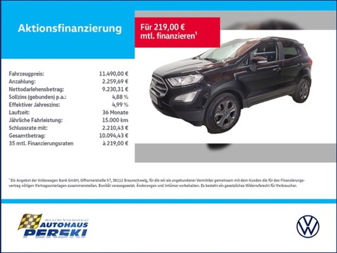 Ford EcoSport 1.0 EcoBoost Cool&Connect