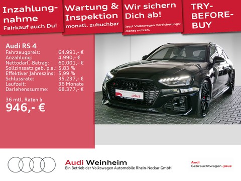 Audi RS4 2.9 quattro Black-Paket Umgebungskameras