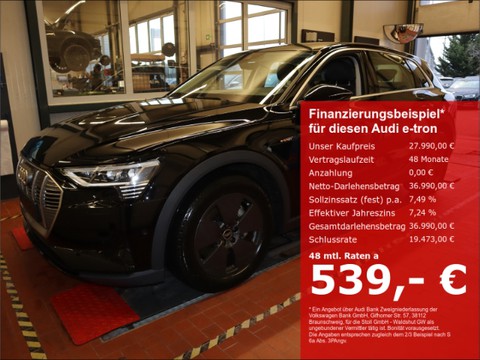 Audi e-tron 50 quattro connect &Infotainment front