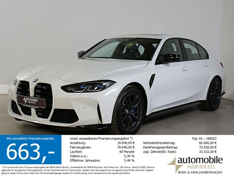 BMW M3 Competition Laser H&K el