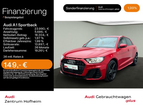 Audi A1 Sportback 30 TFSI S line Smartphone Interface