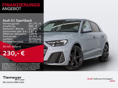 Audi A1 Sportback 25 TFSI S LINE LM17