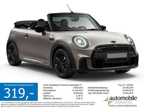 MINI Cooper Cabrio JCW Trim