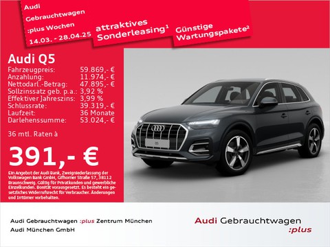 Audi Q5 50 TFSI e qu advanced