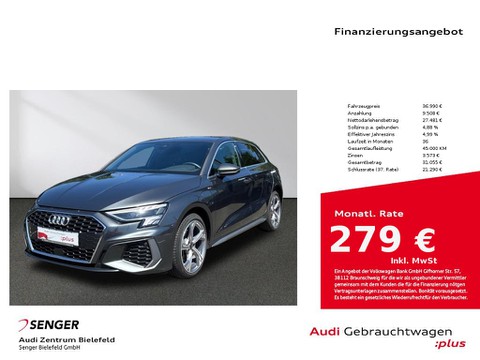 Audi A3 Sportback S line 40 TFSI e