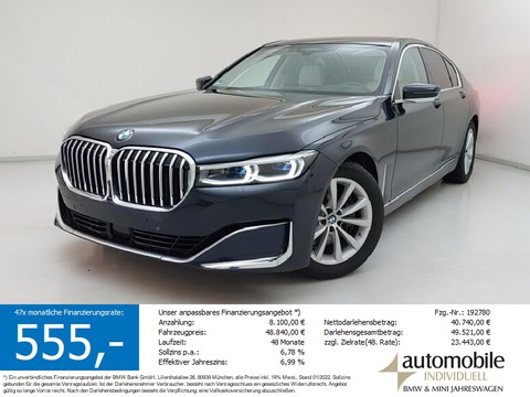 BMW 730 d A Laser Live