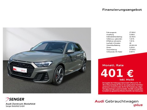 Audi A1 Sportback S line 25 TFSI Dynamikpaket