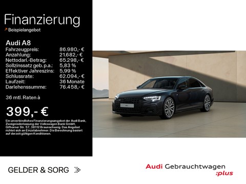 Audi A8 Lang 60 TFSIe qu S line Massage