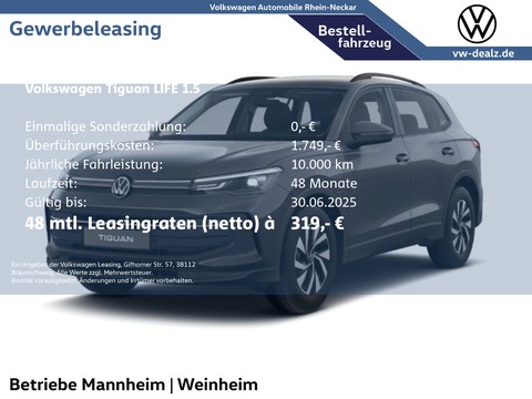 Volkswagen Tiguan 1.5 Life eHybrid OPF