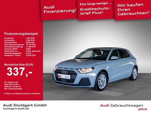 Audi A1 Sportback 25 TFSI PDCplus
