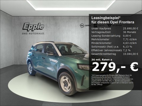 Opel Frontera Edition Tech Komfortpaket Jetzt Probefahren