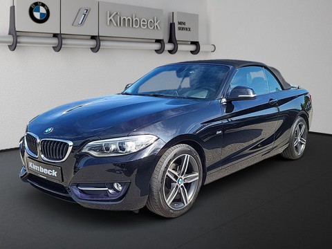 BMW 218 i Cabrio Sport Line Lenkhzg Komfortzugang
