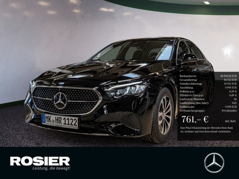 Mercedes-Benz E 200 d Limousinen Service Paket