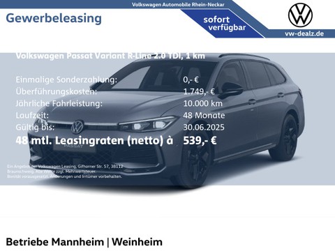 Volkswagen Passat Variant 2.0 TDI R-Line