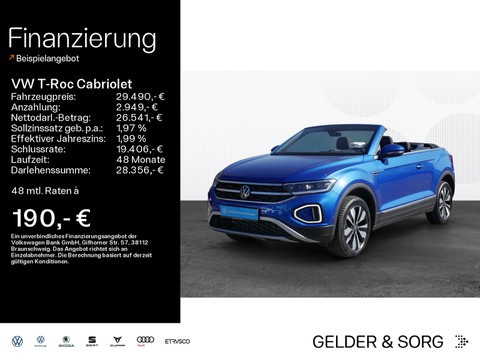Volkswagen T-Roc Cabriolet 1.0 TSI Style Stand