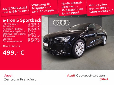 Audi e-tron S Sportback quattro