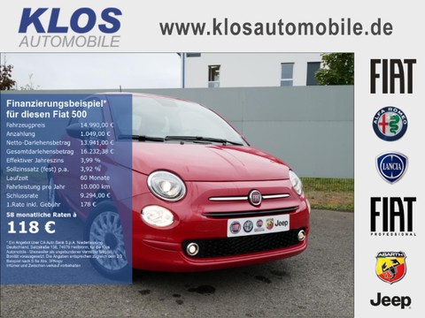 Fiat 500 1.0 GSE HYBRID KOMFORTPAKET