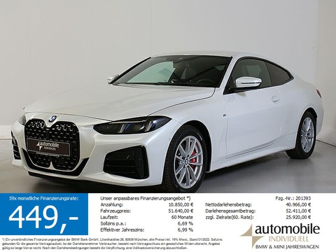 BMW 430 i xDr Coupé M Sport Pro LCI II