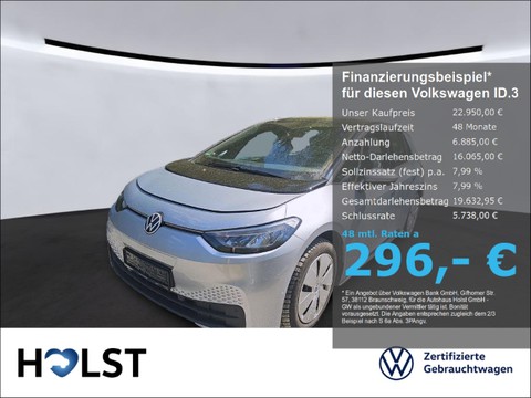 Volkswagen ID.3 Pro electric 107kW RüFaKa Assistenzpaket CCS