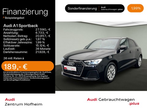 Audi A1 Sportback 30 TFSI S line Sonos
