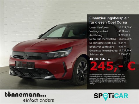 Opel Corsa F ULTIMATE PAKET SITZ