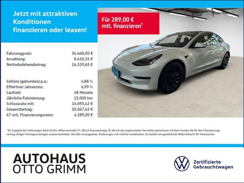 Tesla Model 3 Performance Dual AWD 20