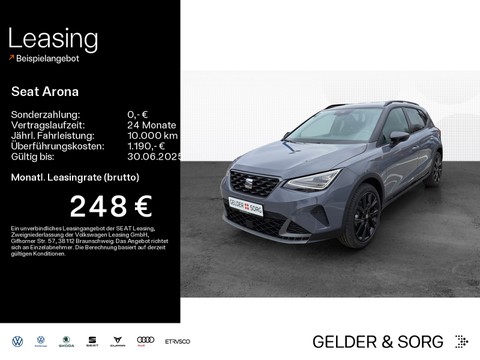 Seat Arona 1.0 TSI FR Black Edition