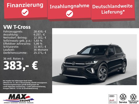 Volkswagen T-Cross 1.0 TSI R-LINE VC