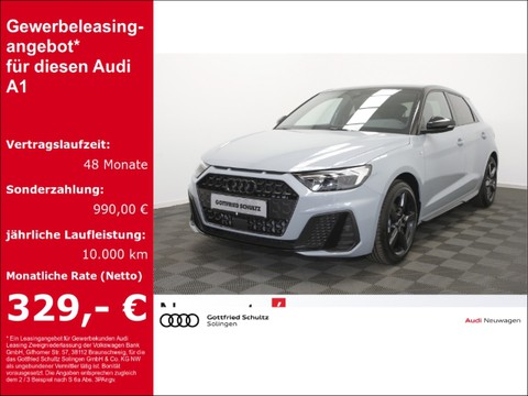 Audi A1 Sportback 35 TFSI Infotainment Kontrastfarbe S line