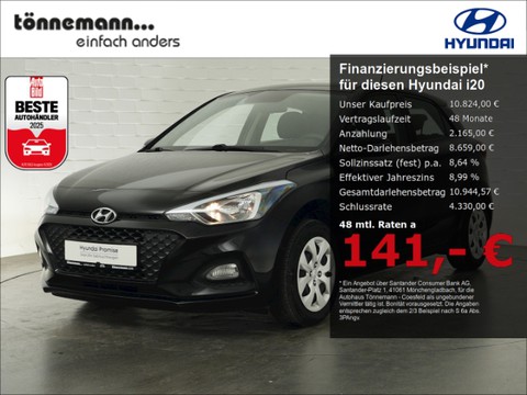 Hyundai i20 SELECT ALARMANLAGE