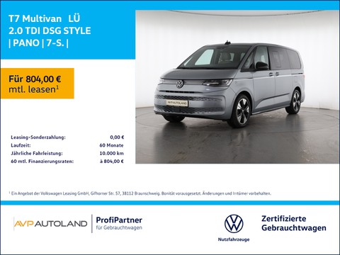 Volkswagen T7 Multivan 2.0 TDI Multivan LÜ STYLE | | 7-S |