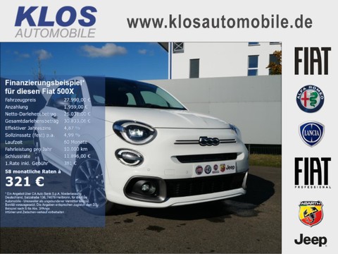 Fiat 500X 1.5 SPORT DOLCEVITA HYBRID GSE 130PS
