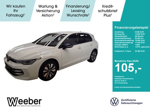 Volkswagen Golf VIII GOAL 5 JAHR GAR