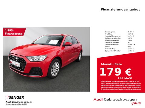 Audi A1 Sportback Advanced 25 TFSI Paket