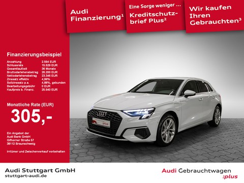 Audi A3 Sportback 40 TFSI e PDCplus