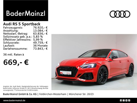 Audi RS5 Sportback 280km h °