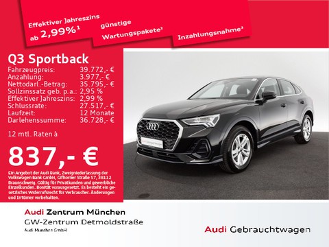 Audi Q3 Sportback 40 TFSI qu