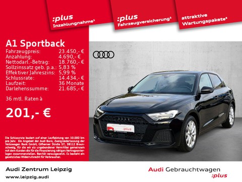 Audi A1 Sportback 30 TFSI advanced S-tro