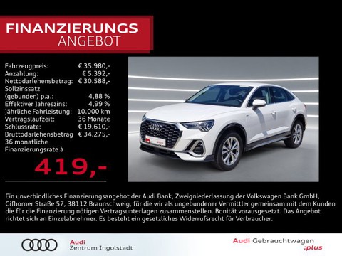Audi Q3 Sportback TFSI e S line 45