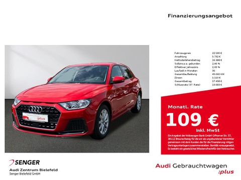 Audi A1 Sportback Advanced 25 TFSI Gepäckraum-Paket