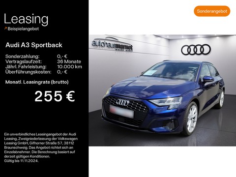 Audi A3 Sportback Advanced 35 TDI